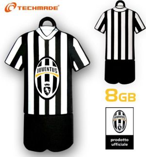 Pendrive Techmade USB 2.0 8GB Juventus (TM-USB8GB-JUVE) 1