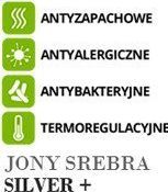 Intenso Skarpety Zakostki sportowe BAMBUSOWE Art. 1696 Intenso 41-43 4