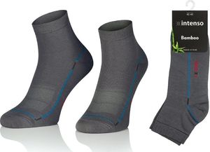 Intenso Skarpety Zakostki sportowe BAMBUSOWE Art. 1696 Intenso 41-43 2