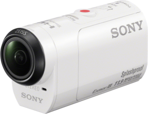 Kamera Sony Action Cam Mini HDR-AZ1VB, FHD 120FPS, WIFI, Rower, Biała (HDRAZ1VB.CEN) 1