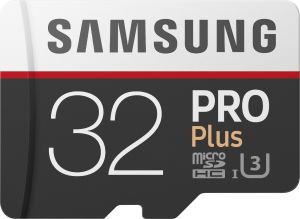 Karta Samsung Pro+ MicroSDHC 32 GB Class 10 UHS-I/U3  (MB-MD32DA/EU) 1