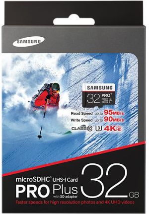 Karta Samsung Pro+ MicroSDHC 32 GB Class 10 UHS-I/U3  (MB-MD32DA/EU) 2