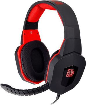 Słuchawki Thermaltake Tt eSPORTS Shock Console, przewodowe, czarno-czerwone (HT-SHC-DIECBK-17) 1