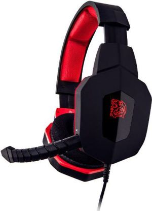 Słuchawki Thermaltake Tt eSPORTS Shock Console, przewodowe, czarno-czerwone (HT-SHC-DIECBK-17) 3