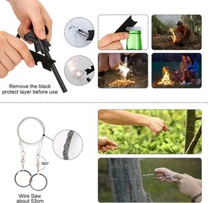 zestaw Surviwal Przetrwania 14W1 Ratowniczy ZS-2 czarny 3