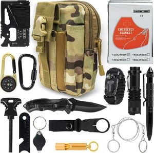 zestaw Surviwal Przetrwania 14W1 Ratowniczy ZS-2 czarny 6