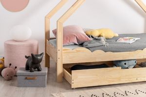 ADEKO STOLARNIA Łóżko LOCA D 90x200 sosna z szufladą polskiej produkcji 4