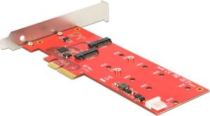 Kontroler Delock PCIe 2.0 x4 - 2x M.2 SATA (89388) 4
