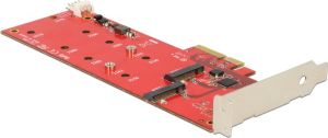 Kontroler Delock PCIe 2.0 x4 - 2x M.2 SATA (89388) 1