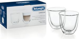 DeLonghi Szklanki do Cappuccino 2szt. 190ml 2