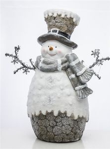 Dekoracja świąteczna Pigmejka Figurka Bałwanek Led uniwersalny 2