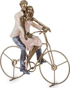 Pigmejka Figurka Para na rowerze tworzywo 25,5x25x13 cm uniwersalny 1