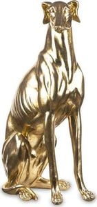 Pigmejka Figurka Pies złota tworzywo sztuczne 54x30x20 cm uniwersalny 1