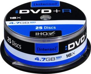 Intenso DVD+R 4.7 GB 16x 25 sztuk (4111154) 1