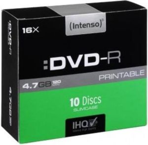 Intenso DVD-R 4.7 GB 4x 10 sztuk (4801652) 1