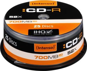 Intenso CD-R 700 MB 52x 25 sztuk (1001124) 1
