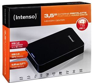 Dysk zewnętrzny HDD Intenso Memory Center 4TB Czarny (6031512) 3