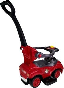 Lean Cars Jeździk z Pchaczem Mega Car 3w1 Czerwony 5
