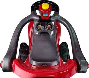 Lean Cars Jeździk z Pchaczem Mega Car 3w1 Czerwony 8