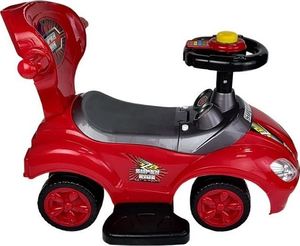 Lean Cars Jeździk z Pchaczem Mega Car 3w1 Czerwony 10