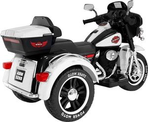 Lean Cars Motocykl na Akumulator ABM-5288 Biały 3
