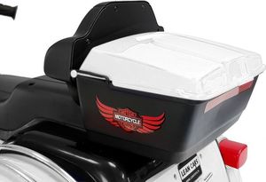 Lean Cars Motocykl na Akumulator ABM-5288 Biały 6