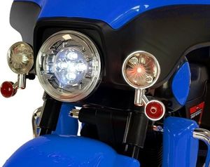 Lean Cars Motocykl na Akumulator ABM-5288 Niebieski 8