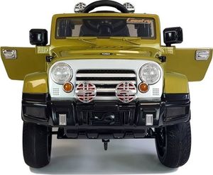 Lean Cars Auto na Akumulator Jeep JJ245 Zielony 4