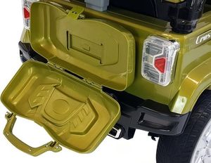 Lean Cars Auto na Akumulator Jeep JJ245 Zielony 7