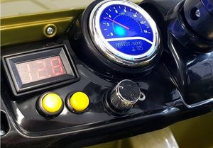 Lean Cars Auto na Akumulator Jeep JJ245 Zielony 8