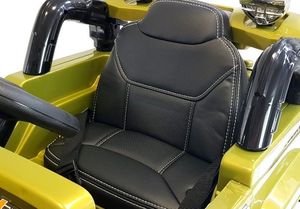 Lean Cars Auto na Akumulator Jeep JJ245 Zielony 10