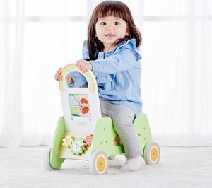 Classic World Drewniany Jeździk Pchacz 2 w 1 2