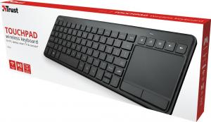 Klawiatura Trust Vaia Bezprzewodowa Czarna US (23382) 5