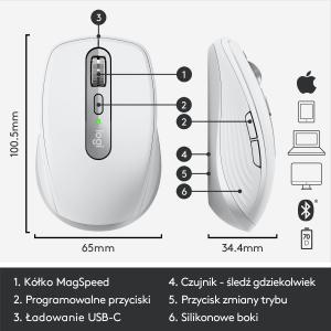 Mysz Logitech MX Anywhere 3 For Mac (910-005991 7