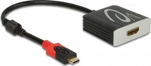 Adapter USB Delock USB-C - HDMI Czarny  (65400) 1