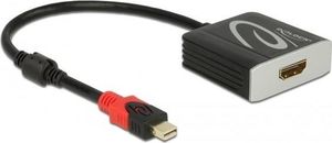 Adapter AV Delock DisplayPort Mini - HDMI czarny (65302) 1