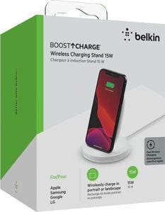 Ładowarka Belkin Boost Charge Indukcyjna 2.4 A (WIB002vfWH) 3