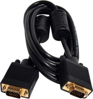 Kabel Art D-Sub (VGA) - D-Sub (VGA) 3m czarny (KABSVGA M/M 3M AL-OEM-2A) 1