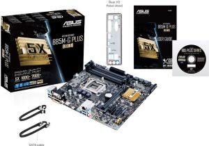 Płyta główna Asus B85M-G PLUS/USB 3.1, B85, DualDDR3-1600, HDMI, DVI, D-Sub, USB 3.0, mATX 2