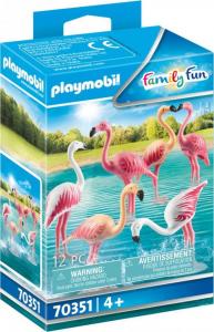 Playmobil Przygoda w ZOO - Rój Flamingów (70351) 1