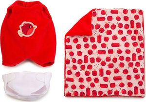 Lilliputiens Lalka dzidziuś w koszyczku z ubrankiem i kocykiem Aghate 12m+ 3