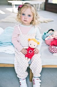 Lilliputiens Lalka dzidziuś w koszyczku z ubrankiem i kocykiem Aghate 12m+ 6