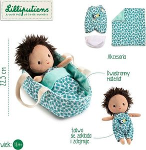 Lilliputiens Lalka dzidziuś w koszyczku Ari 2