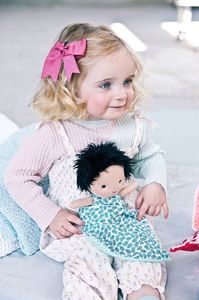 Lilliputiens Lalka dzidziuś w koszyczku Ari 6