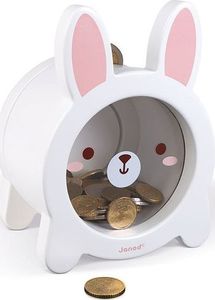 Janod Drewniana skarbonka Królik, 9