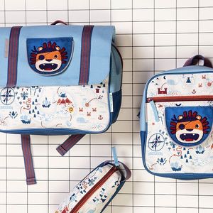 Piórnik Lilliputiens LILLIPUTIENS Kosmetyczka - piórnik pirat Lew Jack 9