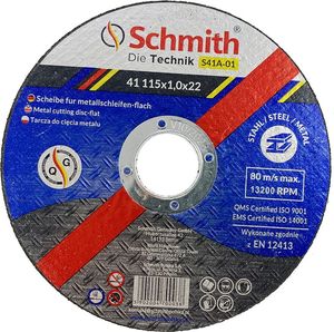 Schmith Tarcza Do Cięcia Metalu 115x1,0 1