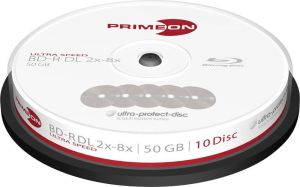 PrimeOn BD-R DL 50 GB 8x 10 sztuk (2761311) 1
