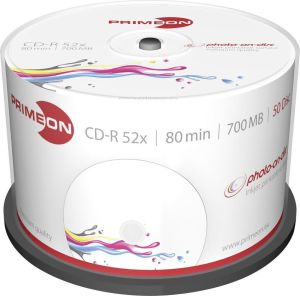 PrimeOn CD-R 700 MB 52x 50 sztuk (2761105) 1