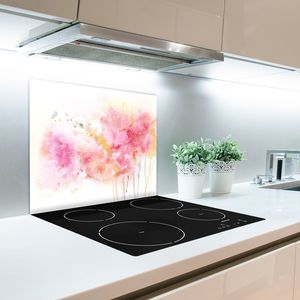 Deska do krojenia Tulup szklana Kwiaty 7 60x52cm 3